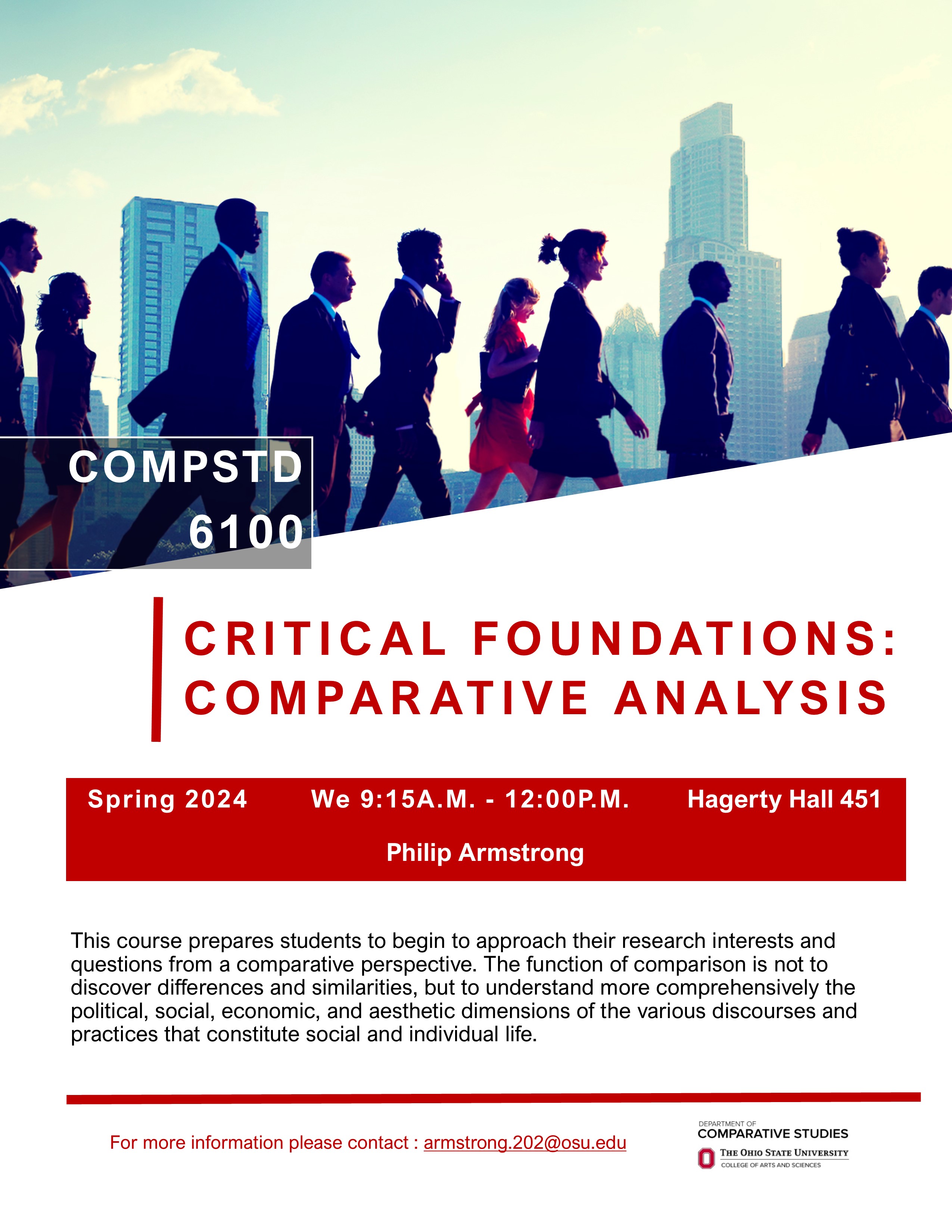 Compstd 2264 COMPSTD 6100 | Department of Comparative Studies