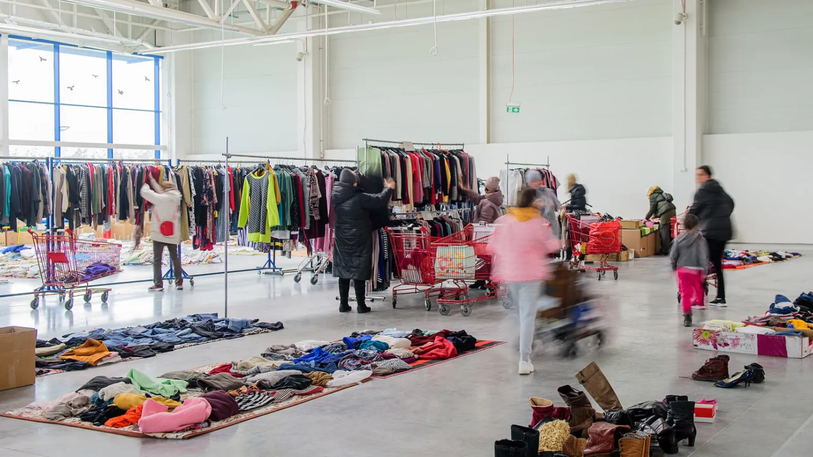 Photo of a distribution center