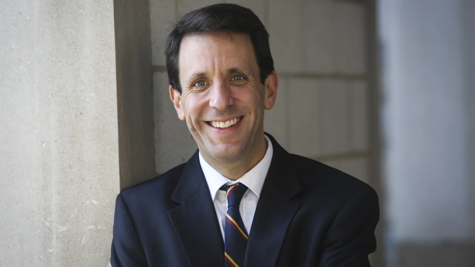 Adam Davis with tie