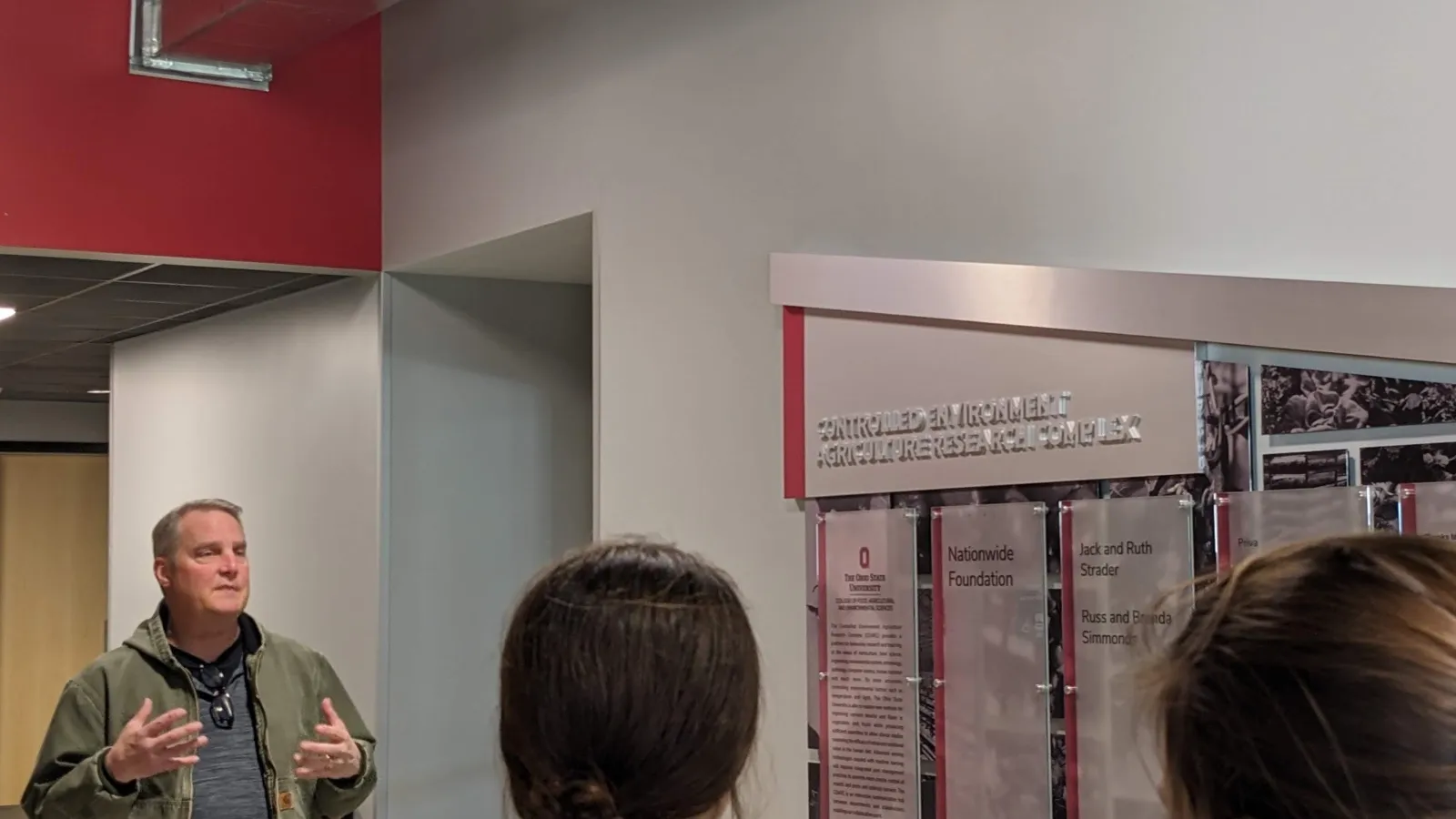 Tim introduces students to the complex