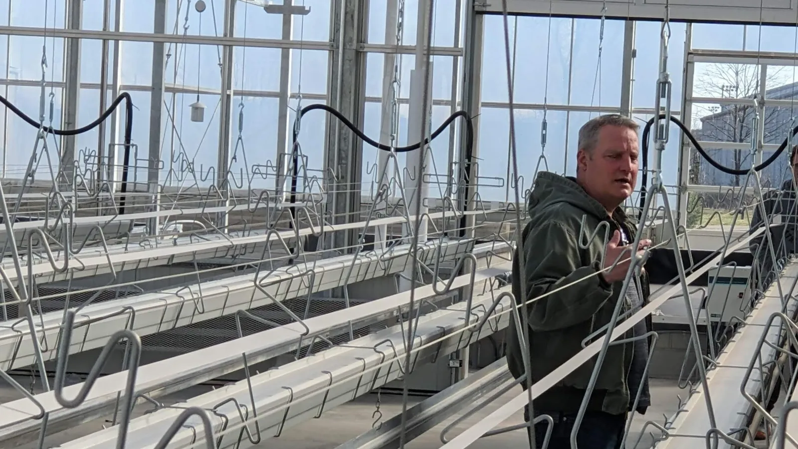 A greenhouse for strawberries and other produce