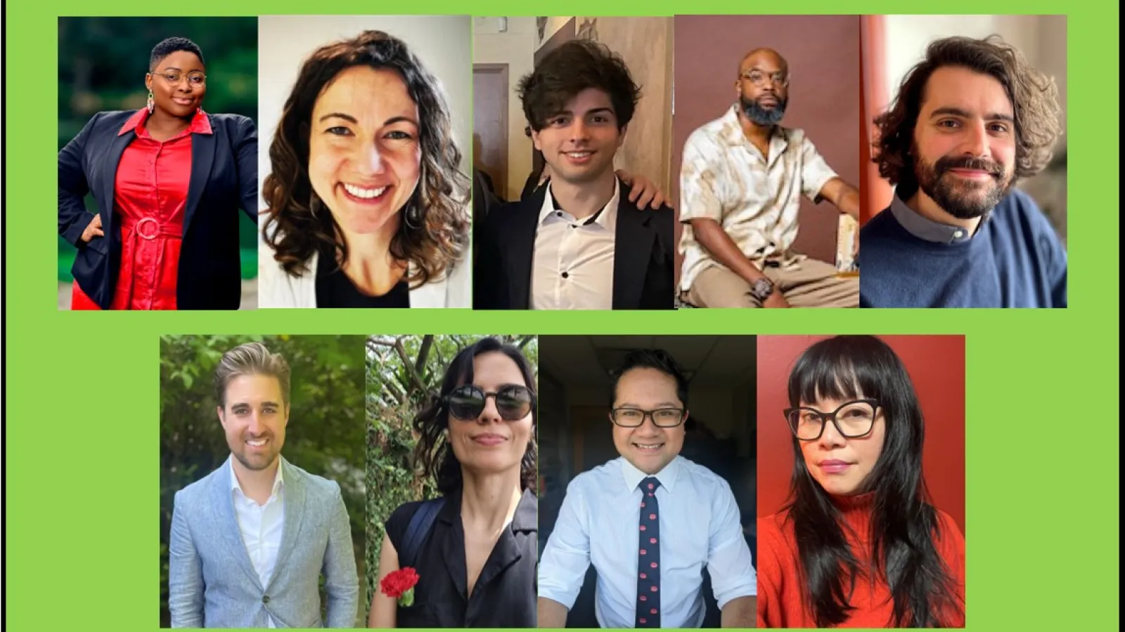 Photo of individuals from the Department of Comparative Studies