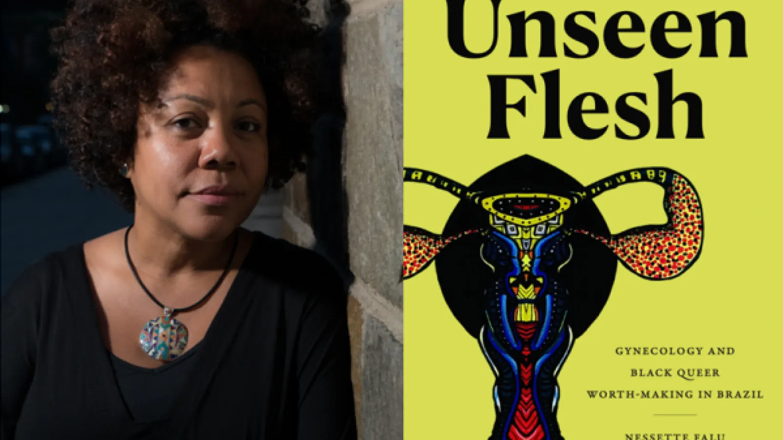 Unseen Flesh book cover and author