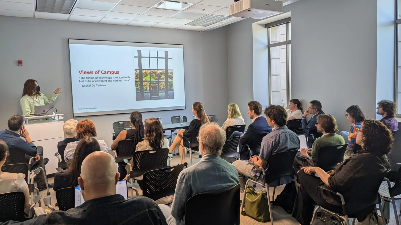 Samir presents "Walking the University"
