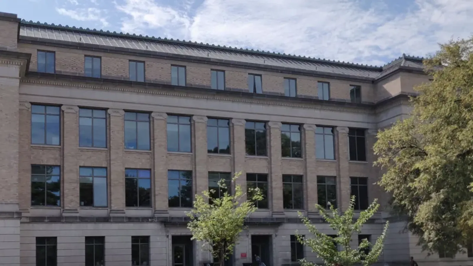 front of building (Hagerty), where the CSR is housed
