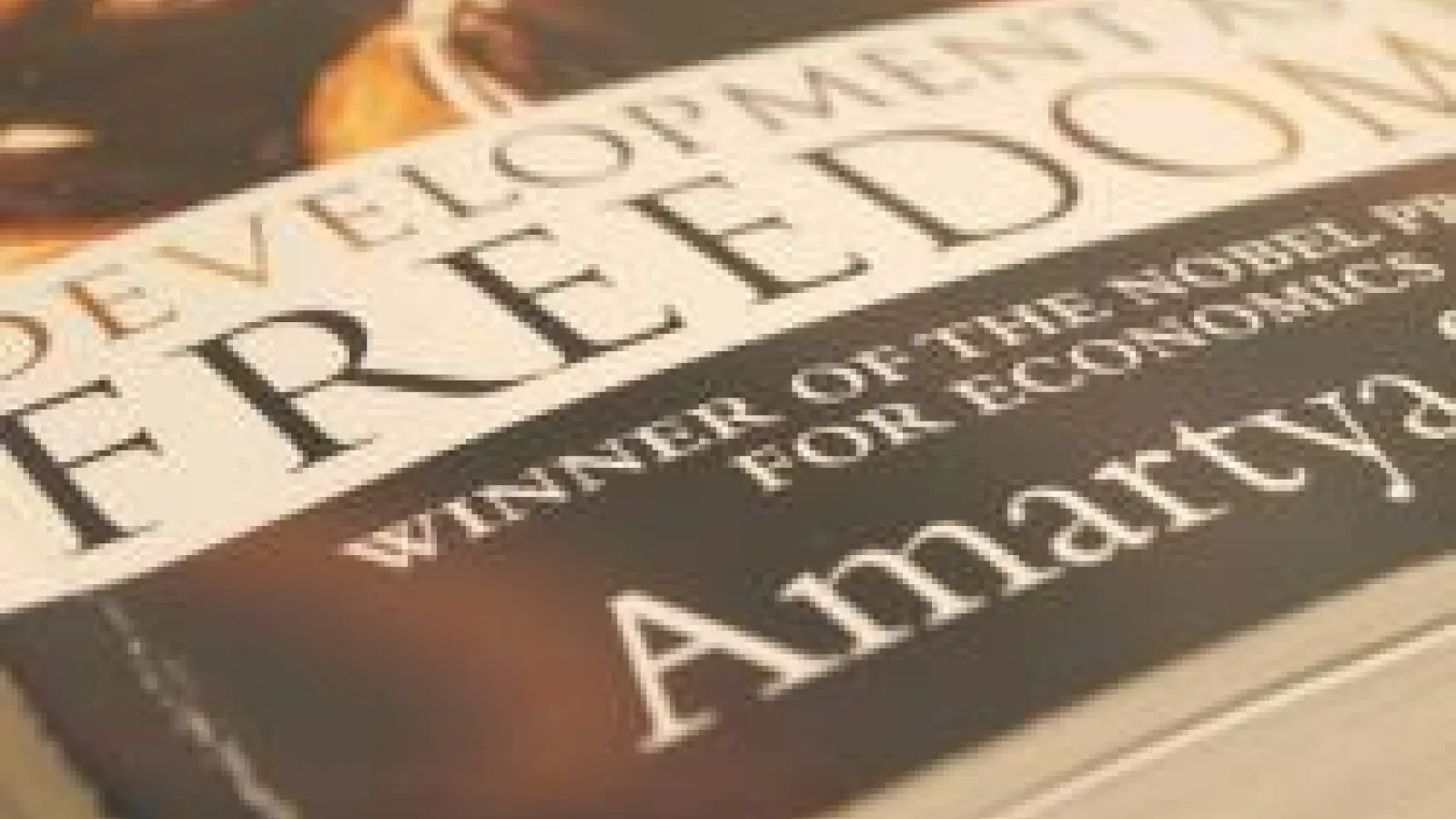 Cover of Amartya Sen's book 'Development as Freedom'