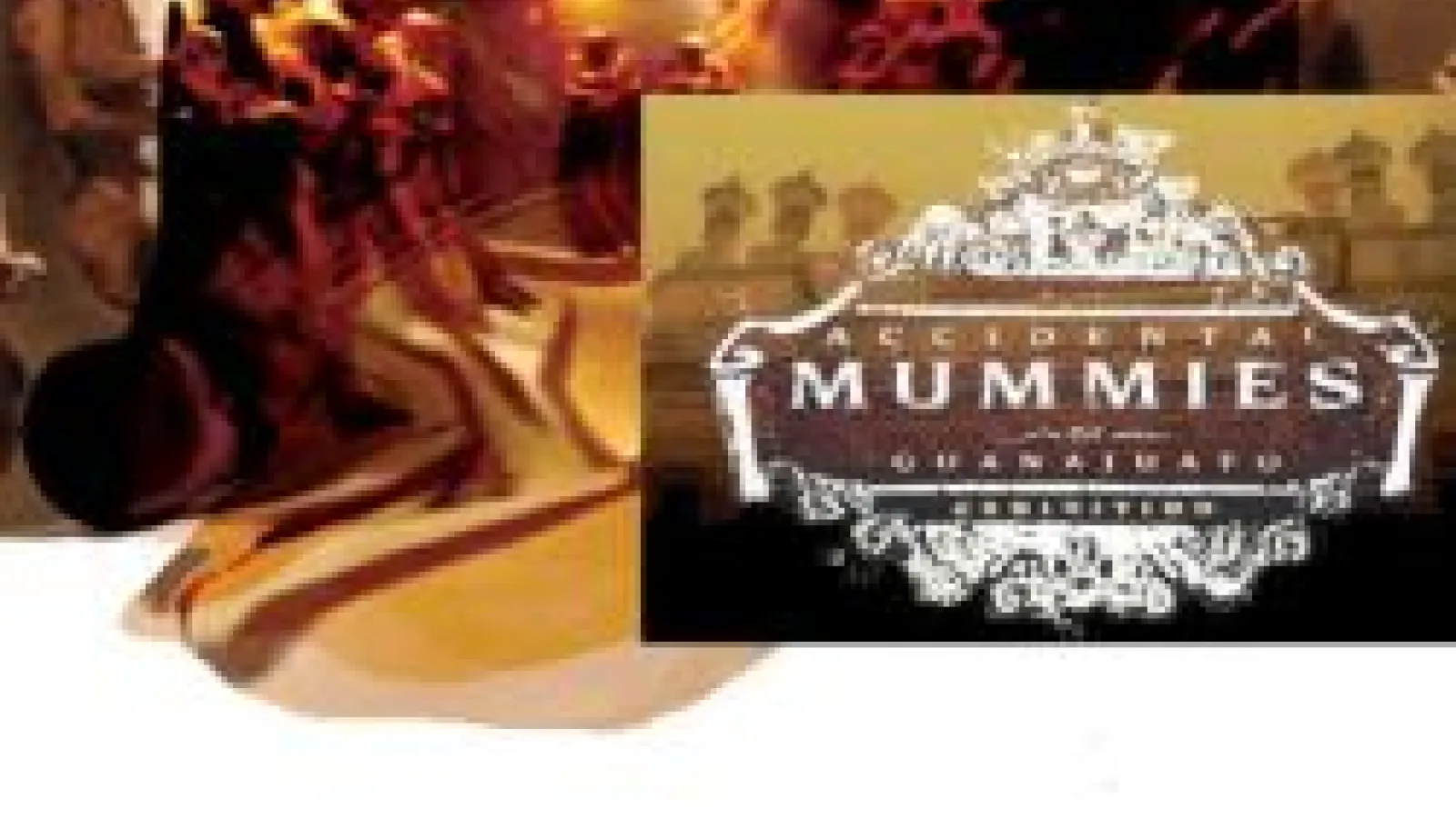 promotional image for lecture on accidental mummies