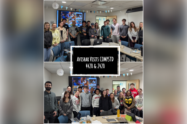 Chef Avishar with the students of COMPSTD 4420 and 2420