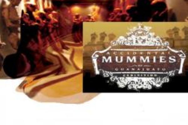 promotional image for lecture on accidental mummies