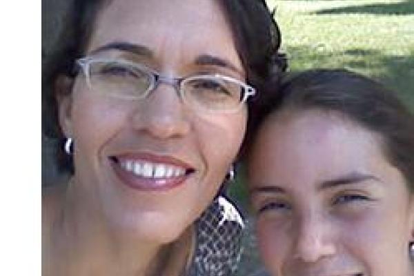 Professor Miroslava Chavez-Garcia on left, with one of her children