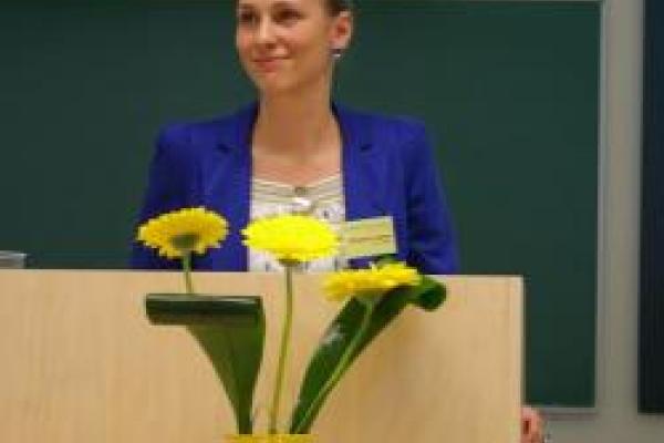 Visiting scholar Anastasiya Astapova