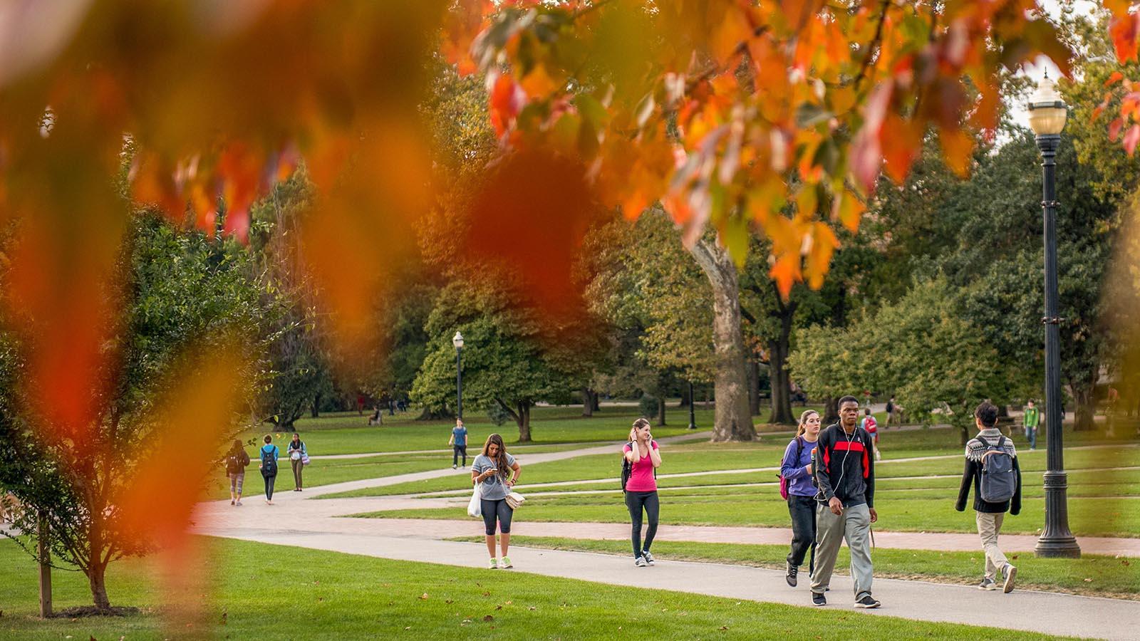 Ohio State Oval in Autumn